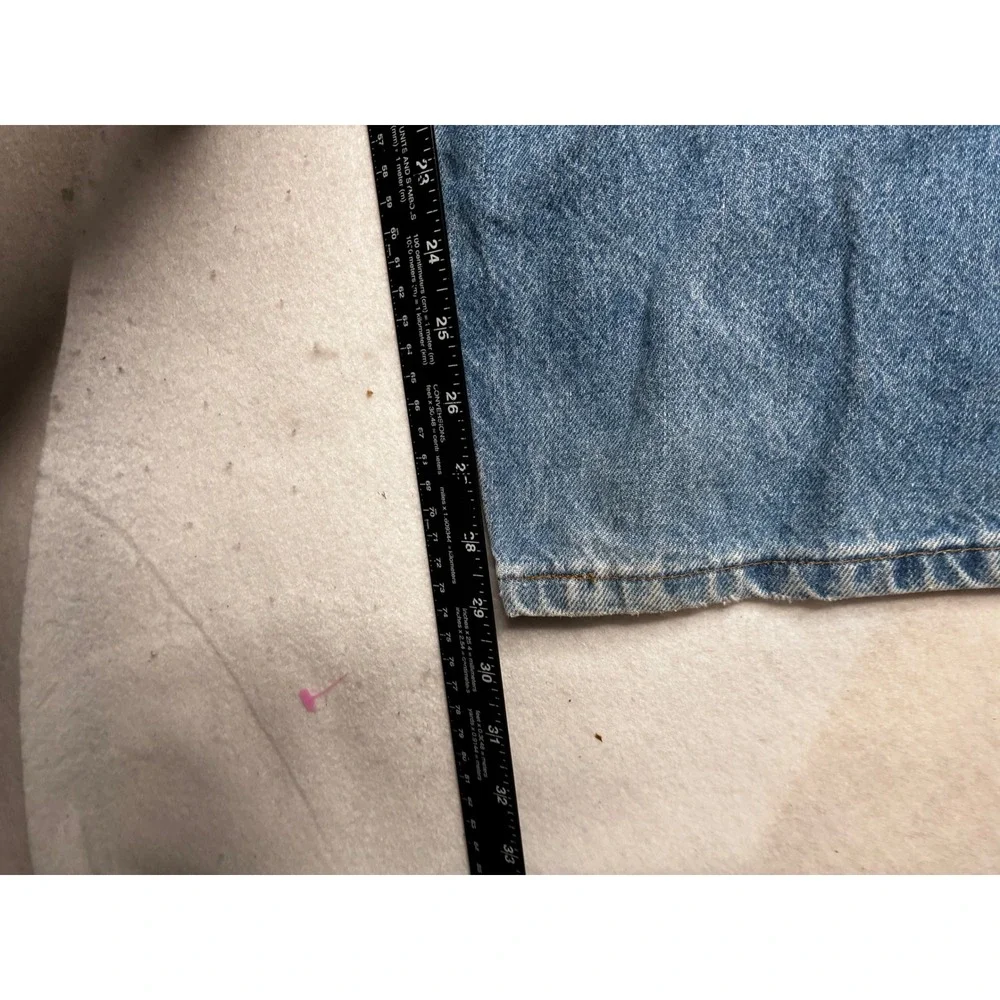 Carhartt‎ B171 DST Mens Relaxed Fit Carpenter Jeans Blue Denim 50x30